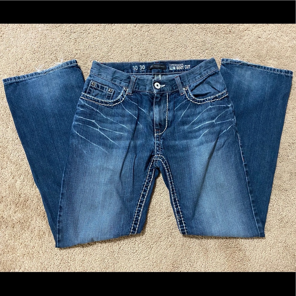 Men’s Slim Boot Cut Jeans
